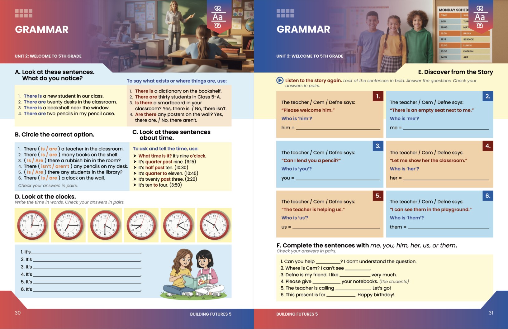 A Building Futures 5 Structure and Function grammar spread