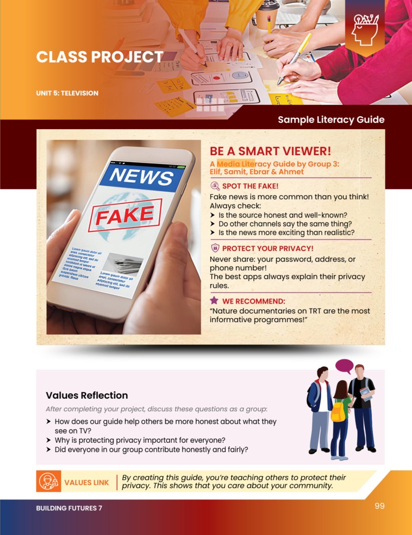 The Building Futures 7 Media Literacy Guide project page